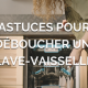 Déboucher un lave-vaiselle